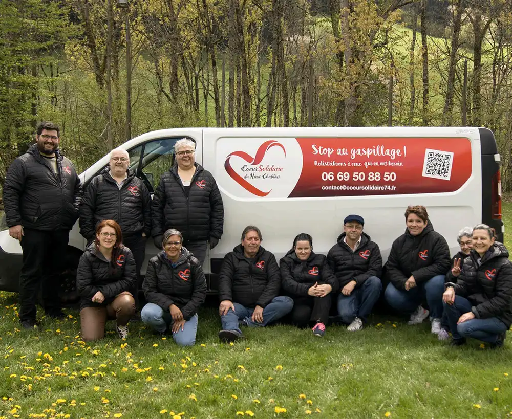 La team Coeur Solidaire 74